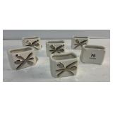 Ceramic Flatware Napkin Rings