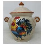 Ceramic Rooster Canister