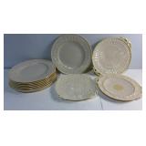 Belleek Irish Porcelain Plate Collection