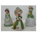 Green Figural 4.5-5ï¿½ Bell Trio