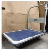 Folding 3 ft. Platform Truck Flatbed Shop Cart