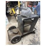 Welding Cart with Helmet
