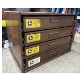 Lawson Steel Parts Cabinet Portable Drawers 21'