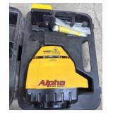 Alpha Pro Shot Laser Level Contractor Tool
