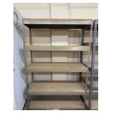 Steel Storage Shelving Unit Tan