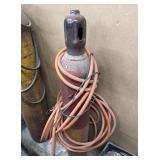 Airco Nitrogen Cylinder Red