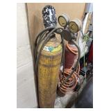 Nitrogen Cylinder & Regulator Yellow