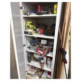Hardware & Shop Supplies Cabinet Lot