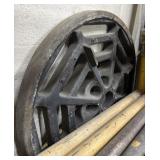 Cast Iron Storm Drain Grate Round Cover 26' Large