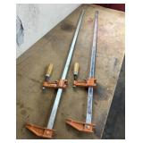 Pair Jorgensen 40ï¿½ Bar Clamps #3736
