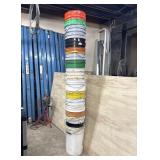 7 Ft. Stack Of Buckets 5 Gallon Work Pails