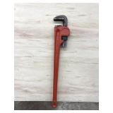Large 36ï¿½ Pittsburgh Pipe Wrench Orange