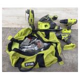 Ryobi Cordless Tools + Storage Bag