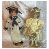 DM Prince William & Flower Girl 12' Dolls