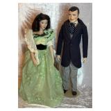 Franklin Heirloom Gone W/the Wind 18-20' Dolls