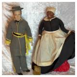 Franklin Heirloom Gone W/the Wind 19-20' Dolls