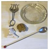 Clarinet Lyre Fossel Ashtray Frog Cocktail Spoon