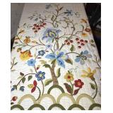 Tree of Life Quilt Hand Applique Embroidered