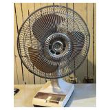 Oscillating Desk Fan Vintage Kuo Horng KH
