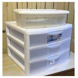 Sterilite Storage Darwers & Tote