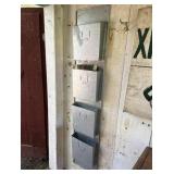 Galvanized Metal Wall File Holder