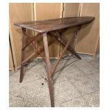 Antique Wood Folding Ironing Board