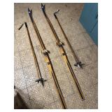Bonna Model 1800 Vintage Wood Snow Skis