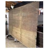 Large Bamboo Roll-Up Blind Room Screen