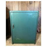 Green Metal Storage Cabinet