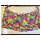 Hand Crocheted Waist Apron Hippy Waitress
