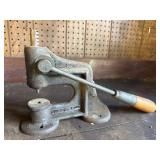 FC Philips Leatherwork Saddle Rivet Press