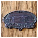 Old Memphis Keychain Fob
