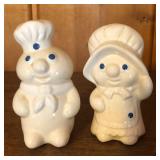 Pillsbury Doughboy Salt & Pepper Shakers