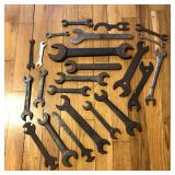 Lot of Mixed Wrenches