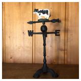 Cast Iron Tabletop Farmhouse Decor Weather Vane