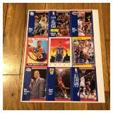 1991 Fleer NBA Uncut Basketball Promo Trading Card