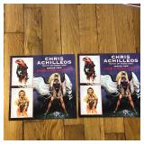 (2) 1994 Chris Achilleos Trading Card Promo Ad