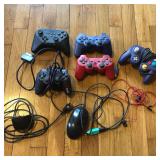 Lot of Mixed Untested Video Game Controllers