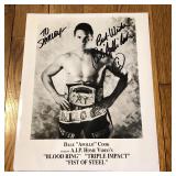 Autographed Dale 'Apollo' Cook Publicity Photo