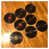 Lot of 8 Mixed 10" Various Artists Records