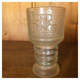 Burger King / Lord of the Rings Fellowship Glass