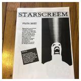 1993 Starscreem Comics Promo Issue Comic Book