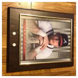 1997 Framed Chipper Jones Atlanta Braves Portrait