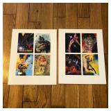 (2) 1994 DC Comics Promo Trading Cards Ad Cards