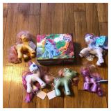 Lot of Mixed My Little Pony Toys & Music Box