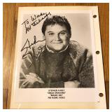 Autographed Stephen Furst Promo Publicity Photo