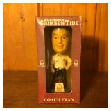 Arbys Alabama Crimson Tide Coach Fran Bobblehead