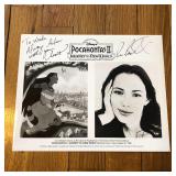 Autographed Irene Bedard Pocahontas II Promo Photo