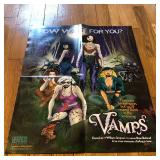 1994 Vertigo DC Comics Vamps Promo Poster