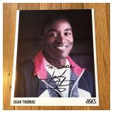 Autographed Isiah Thomas Publicity Photo